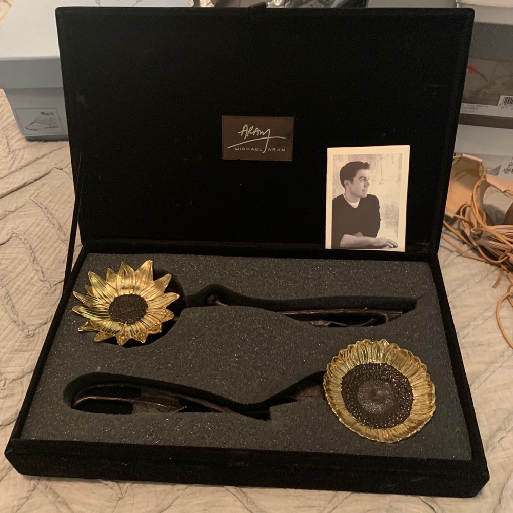 Vincent by Michael Aram Salad Servers. Never used.